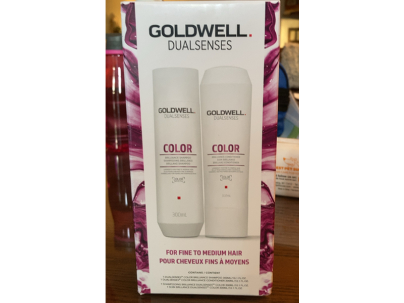 Goldwell Dualsenses Color Brilliance Shampoo & Conditioner Set, 300 mL
