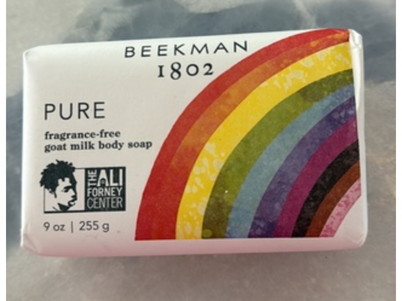 Beekman Goat Milk Body Soap, Pure, 9 oz/255 g