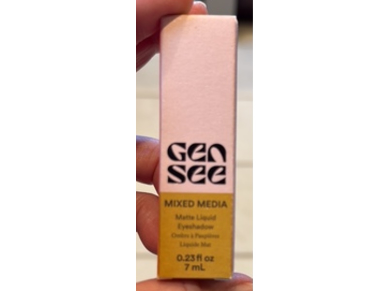 Gen See Mixed Media Matte Liquid Eyeshadow, Orchid, 0.23 oz/7 mL