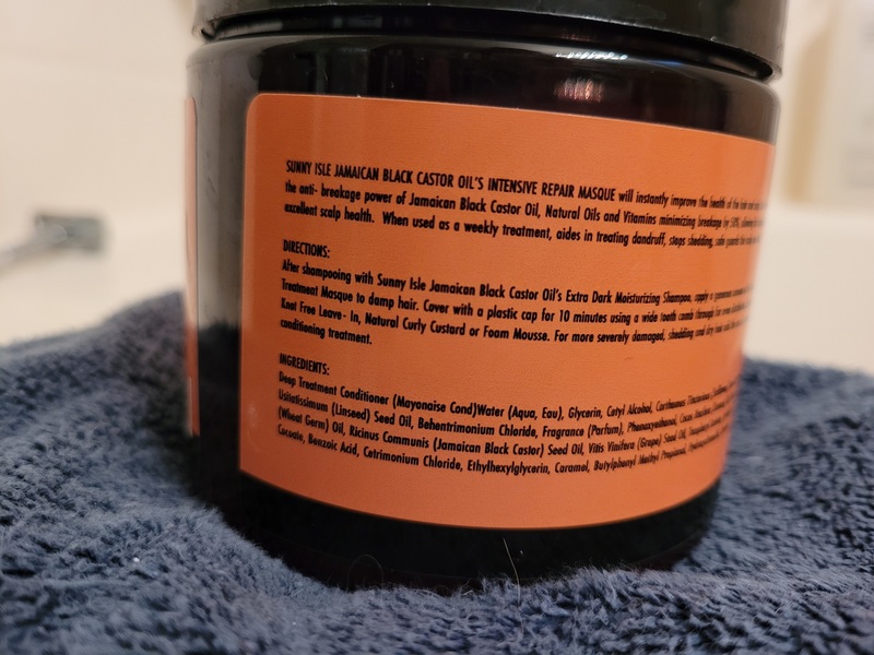 Sunny Isle Jamaican Black Castor Oil Intensive Repair Masque, 16 fl oz