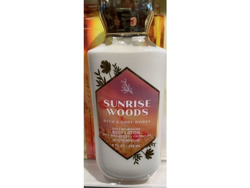 Bath & Body Works Daily Nourishing Body Lotion, Sunrise Woods, 8 fl oz/236 mL