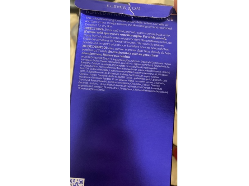 Elemis Skin Nourishing Milk Bath, 13.5 fl oz/400 mL