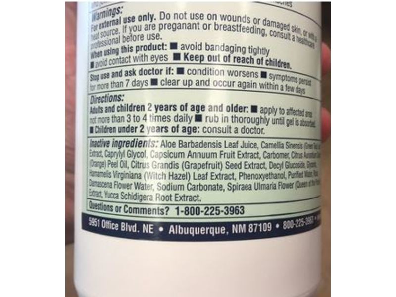 Sombra Warm Therapy Natural Pain Relieving Gel, 32 oz/907.2 g