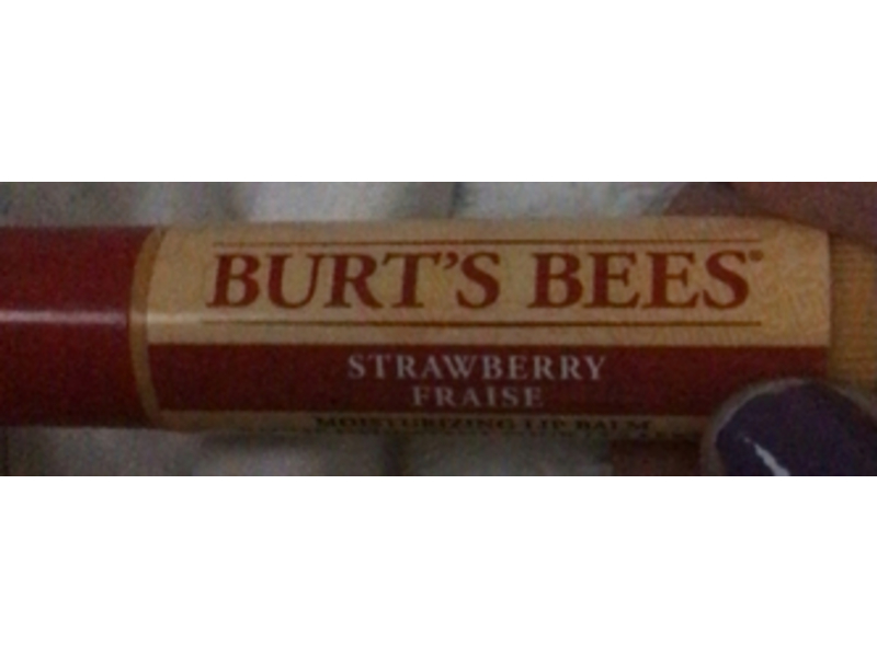 Burt's Bees Lip Balm, Strawberry Fraise, 0.15 oz/4.25 g