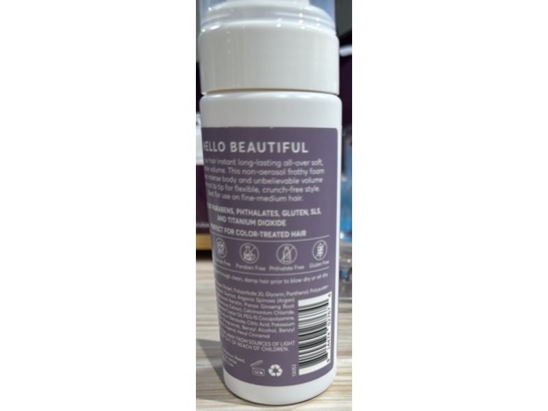 Madison Reed Loud & Proud Volumizing Foam, 5.1 fl oz/150 mL