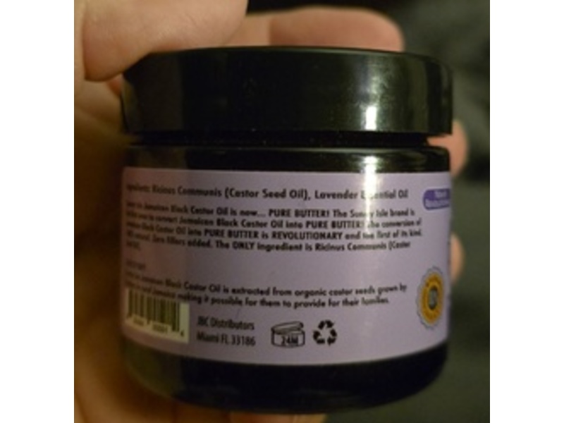 Sunny Isle Jamaican Balck Castor Oil Pure Butter, Lavender, 2 fl oz