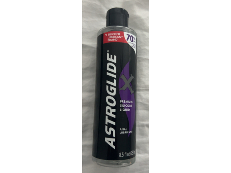 Astroglide Premium Silicone Liquid Anal Lubricant, 8.5 fl oz/251 mL