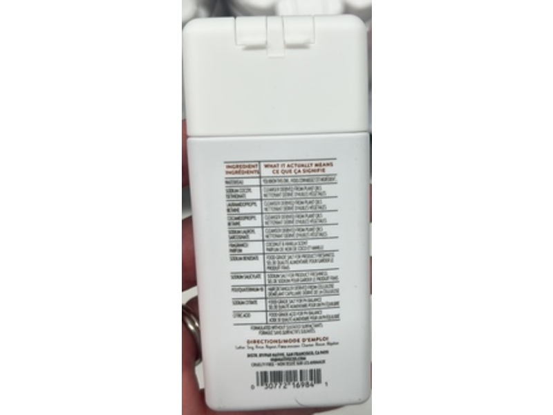 Native Moisturizing Shampoo, Coconut & Vanilla, 3 fl oz/ 88 mL