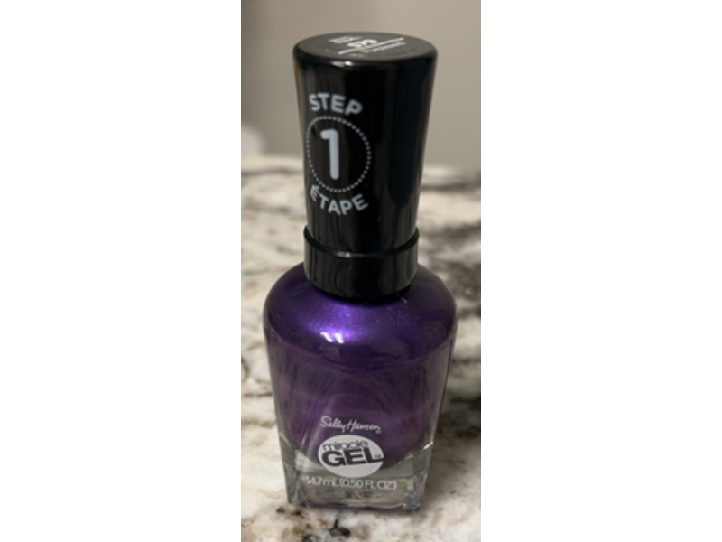 Sally Hansen Miracle Gel Nail Color, Purplexed, 0.50 fl oz/14.7 mL
