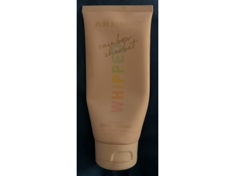 Pure Romance Whipped Rainbow Sherbet Kissable Creamy Lubricant