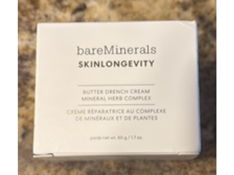 BareMinerals Skinlongevity Butter Drench Cream, 1.7 oz/50 g