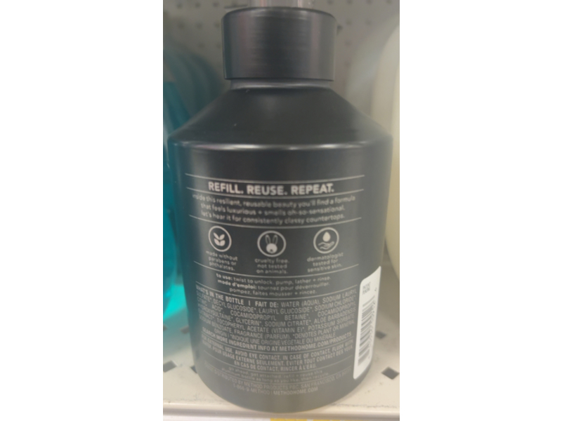 Method Hand Wash, Vetiver + Amber, 12 fl oz/354 mL, 3 Count