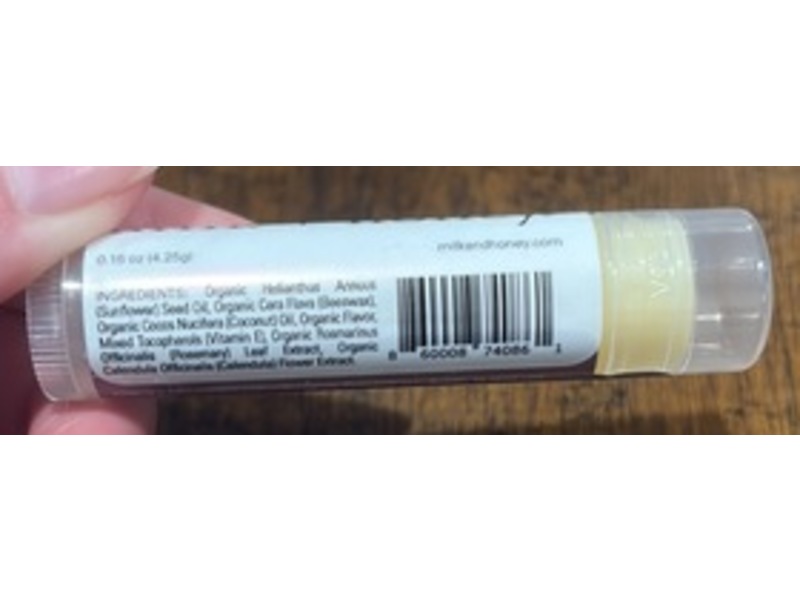 Milk + Honey Lip Balm, Vanilla, 0.15 oz/4.25 g