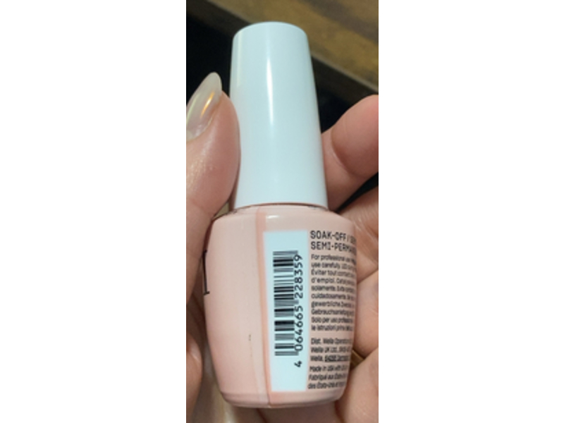 O.P.I Soak-Off Semi-Permanent Gel Color, Bubble Bath, GC S86, 0.5 fl oz/15 mL