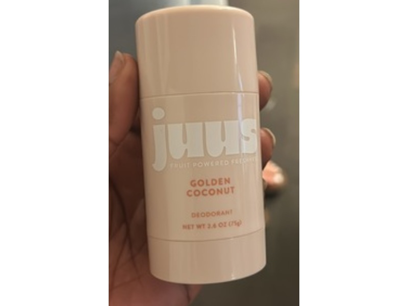 Juus Deodorant, Golden Coconut, 2.6 oz/75 g