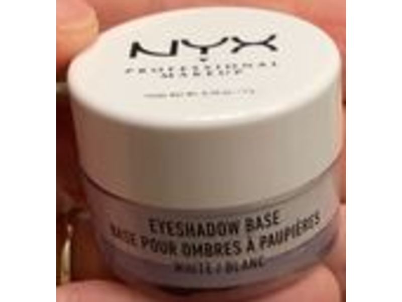 NYX Professional Makeup Eyeshadow Base, White, 0.25 oz/7 g
