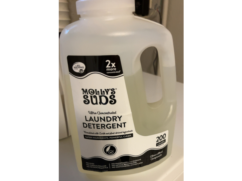 Molly's Suds Ultra Concentrated Laundry Detergent, 200 Loads, 100 fl oz