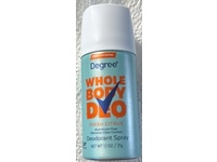 Degree Whole Body Deodorant Spray, Fresh Citrus, 1.1 oz/31 g - thumbnail 2