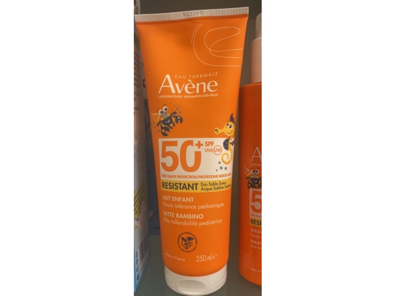 Eau Thermale Avene Resistant Lotion, SPF 50+, 250 mL
