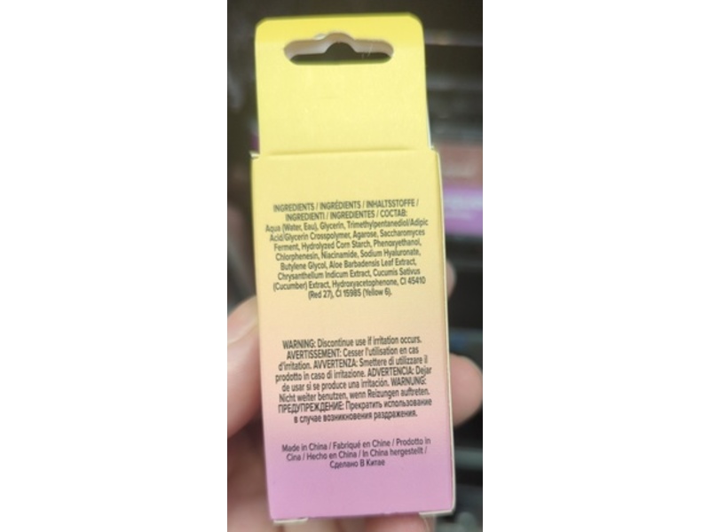 Lottie London Cheek & Lip Tint, Pink Passion, 0.288 oz/8 g