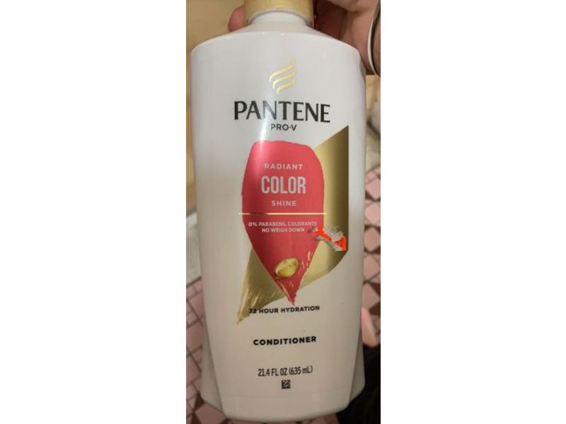 Pantene Radiant Color Shine Conditioner, 21.4 fl oz/635 mL