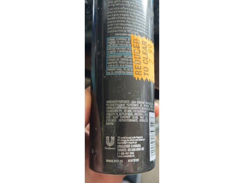 TRESemme Climate Control Mousse, 10.5 oz/297 g
