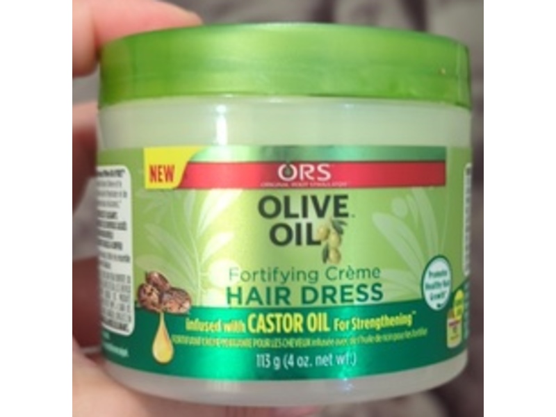 ORS Olive Oil Fortifying Creme Hair Dress, 4 oz/113 g