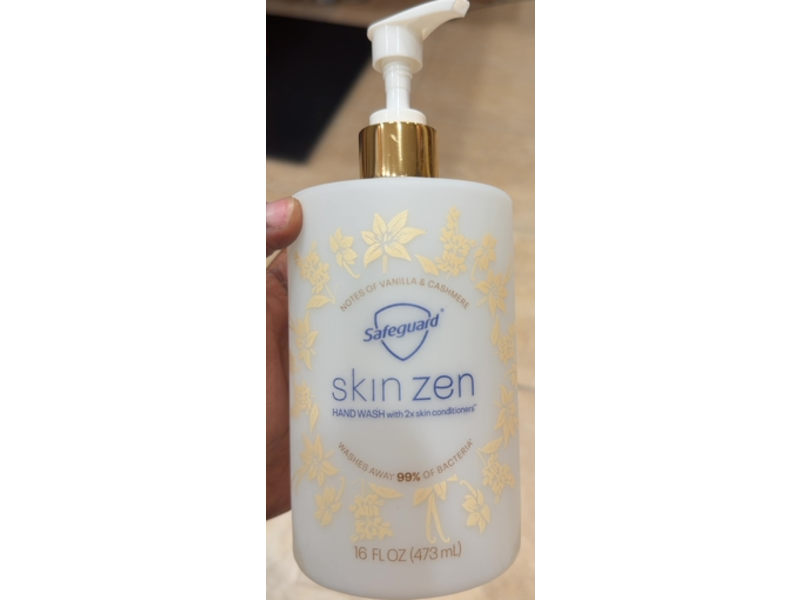 Safeguard Skin Zen Hand Wash, Vanilla & Cashmere, 16 fl oz/473 mL