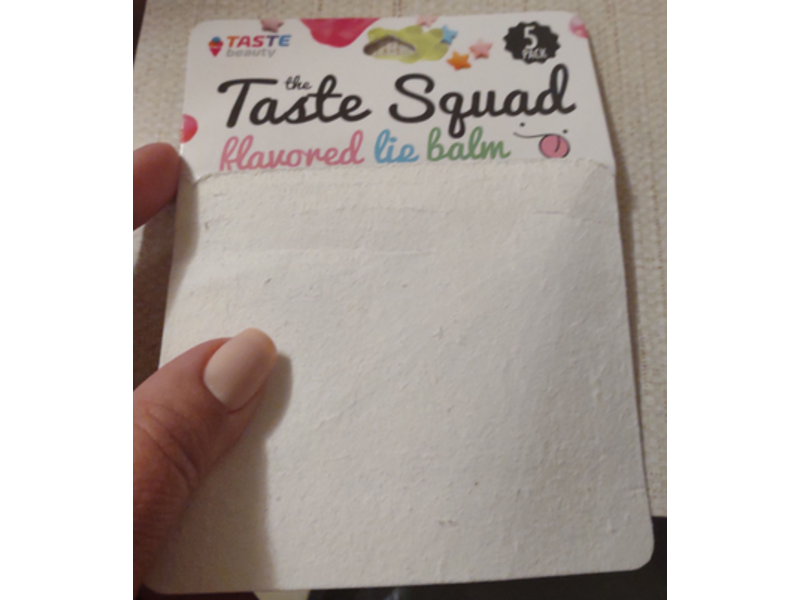 Taste Beauty The Taste Squad Flavored Lip Balm, 5 Pack