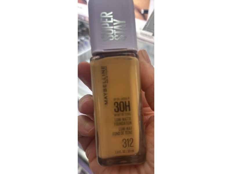 Maybelline New York Lumi-Matte Foundation, 322, 1 fl oz/30 mL