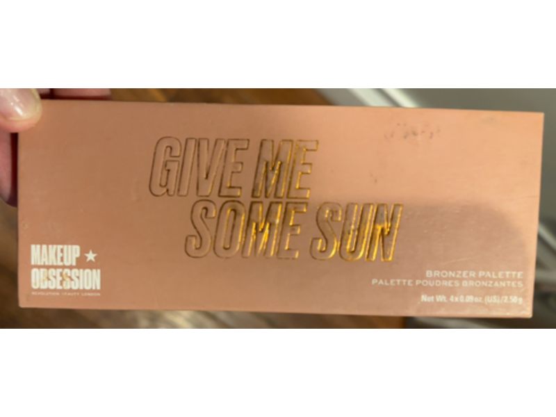 Makeup Obsession Give Me Some Sun Bronzer Palette, 0.09 oz/2.50 g