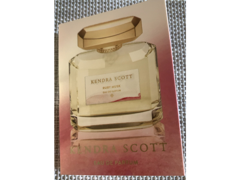 Kendra Scott Eau De Parfum, Ruby Musk, 0.05 fl oz/1.5 mL