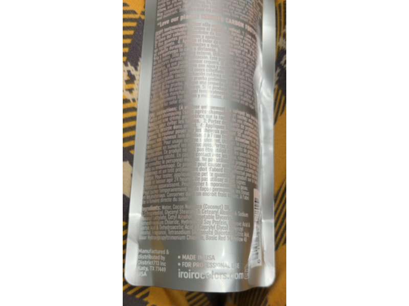 Iroiro Premium Natural Semi Permanent Hair Color, 80 Orange, 4 fl oz/118 mL