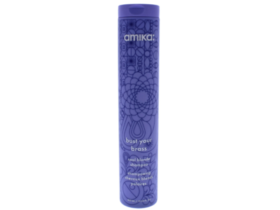 Amika Bust Your Brass Cool Blond Shampoo, 10 fl oz/300 mL