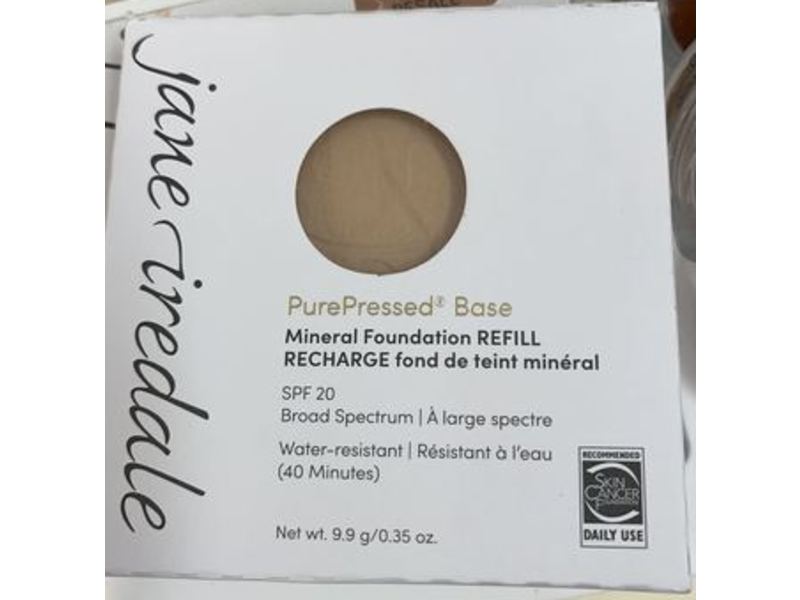 Jane Iredale Pure Pressed Base Mineral Foundation, SPF 20, Golden Glow, 0.35 oz/9.9 g