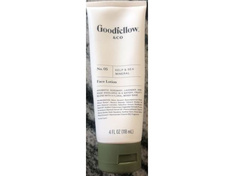 Goodfellow & Co Face Lotion, No. 05 Kelp & Sea Mineral, 4 fl oz/118 mL
