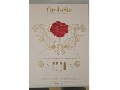 Orebella Bi-Phase Perfume Set, Nightcap + Window2Soul & Salted Muse, 0.33 fl oz (3 x 10 mL)