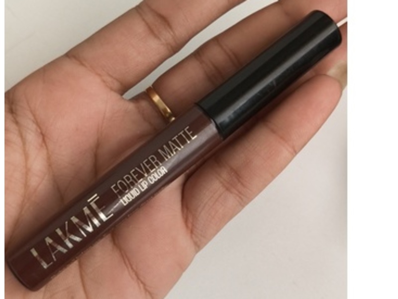 Lakme Forever Matte Liquid Lip Color, 20 Wine Touch, 5.6 mL