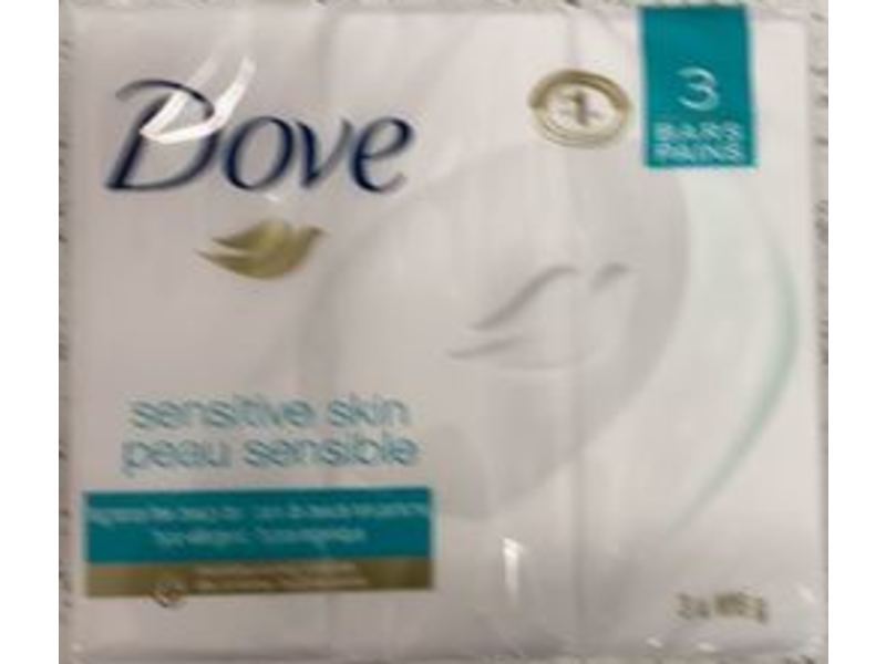 Dove Sensitive Skin Beauty Bar, 106 g, Pack Of 3