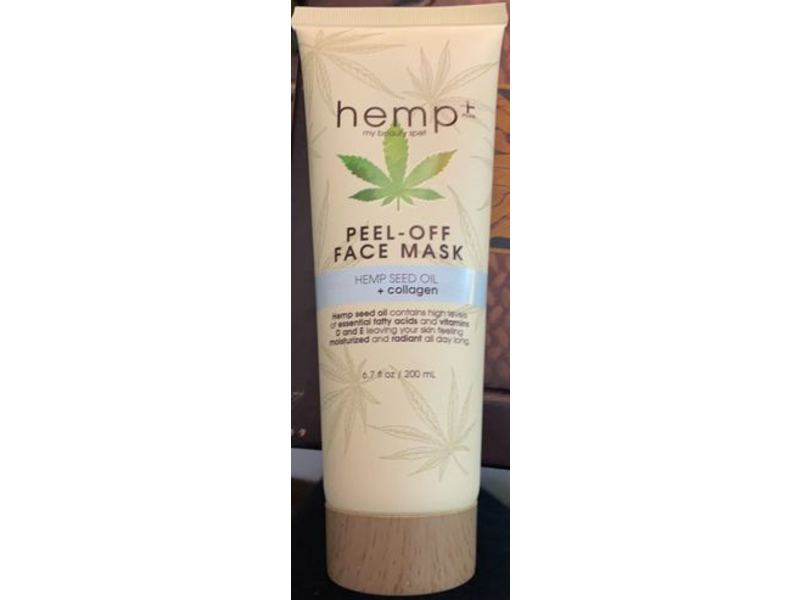 My Beauty Spot Hemp Plus, Peel Off Face Mask, 6.7 fl oz / 200 mL