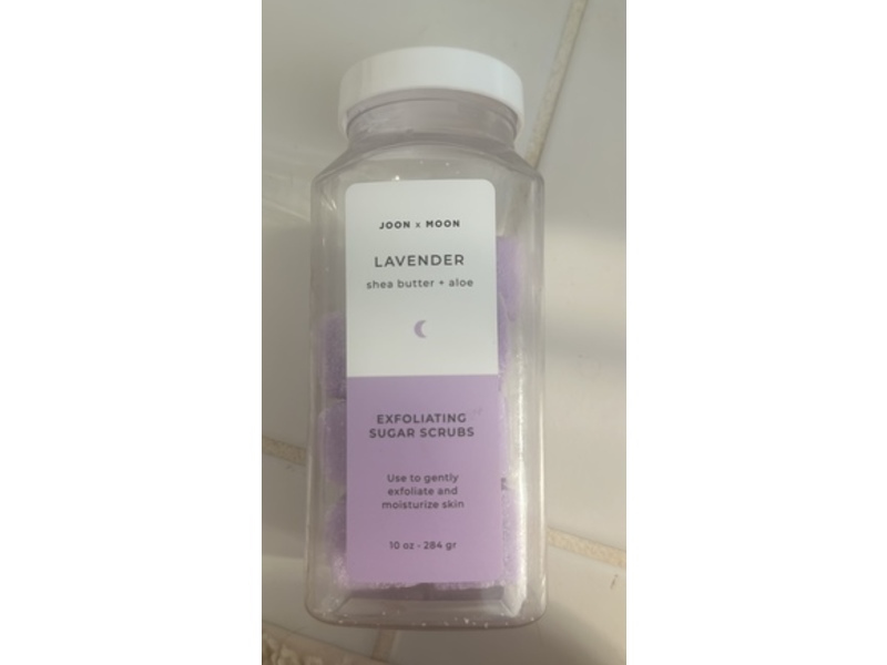 Joon X Moon Exfoliating Body Scrub, Lavender, 10 oz/284 g