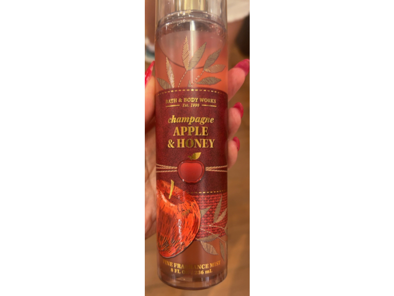 Bath & Body Works Fine Fragrance Mist, Champagne Apple & Honey, 8 fl oz/236mL