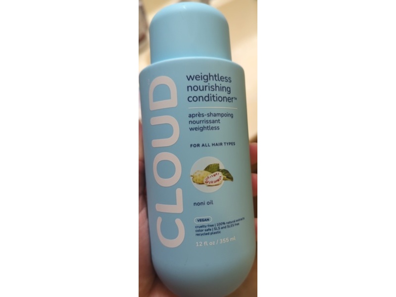 Cloud Weightless Nourishing Conditioner, Noni Oil, 12 fl oz/355 mL