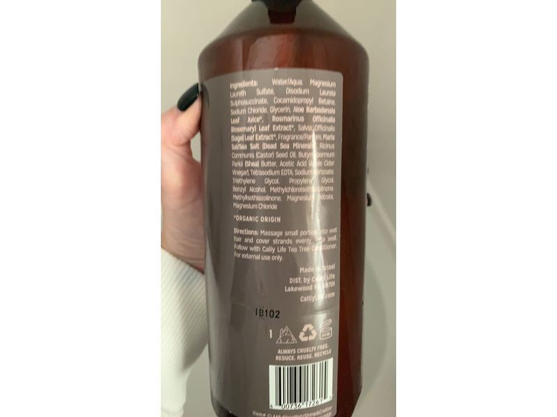 Calily Life Shea Shampoo & Conditiner Set, Castor Oil, Moisturize, 33.8 fl oz/1000 mL Each