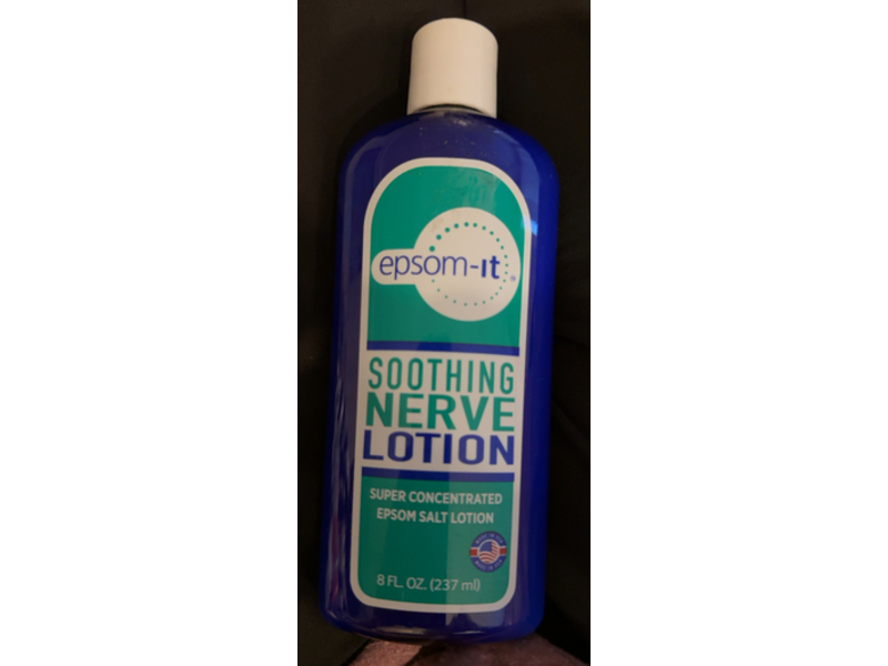 Epsom-It Soothing Nerve Lotion, 8 fl oz/237 mL