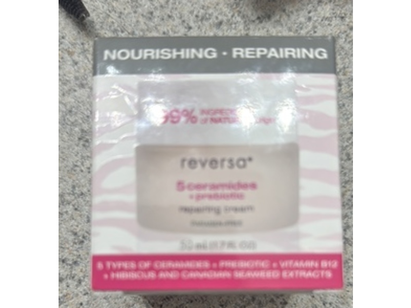 Reversa 5 Ceramides + Prebiotic Repairing Cream, 1.7 fl oz/50 mL