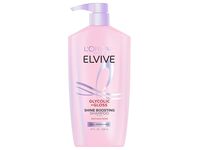 L'Oreal Paris Elvive Glycolic + Gloss Shine Boosting Shampoo, Glycolic Acid, 28 fl oz/828 mL - thumbnail 1