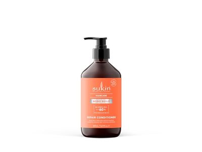 Sukin Bond Build Repair Conditioner, 16.91 fl oz/500 mL