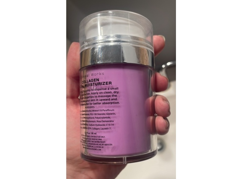 Clinical Works Collagen Facial Moisturizer, 3.2 fl oz/95 mL
