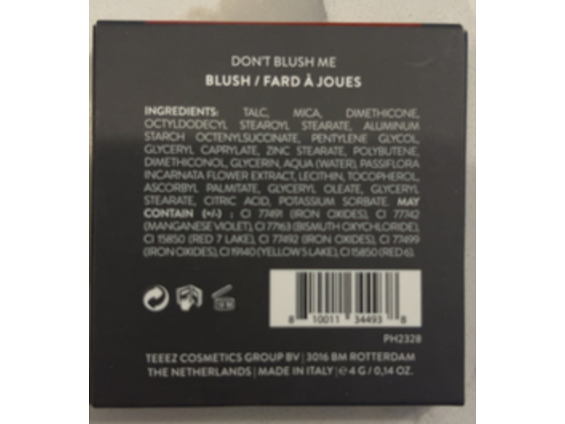 Teeez Suit Of Armor Makeup Primer, Don't Blush Me, 1.14 oz/4 g